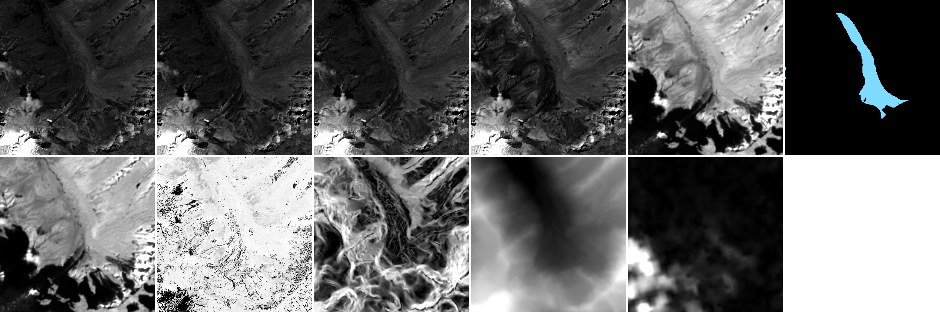 Debris cover glacier samples