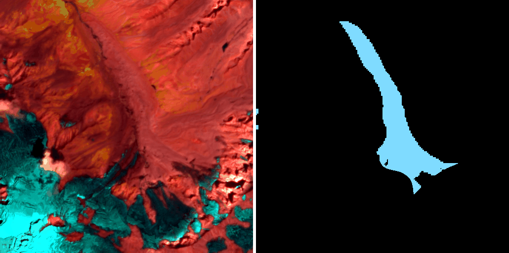 Debris cover glacier samples
